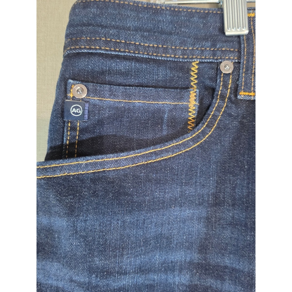 AG Adriano Goldschmied The Graduate Tailored Leg Dark Wash Jeans Mens 34 1174ALL - Picture 3 of 8